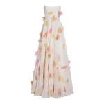 Markarian Laila Floral Beaded Organza Strapless Gown - Dresses - New York Luxury Occasion Wear at Luxury Shoes 