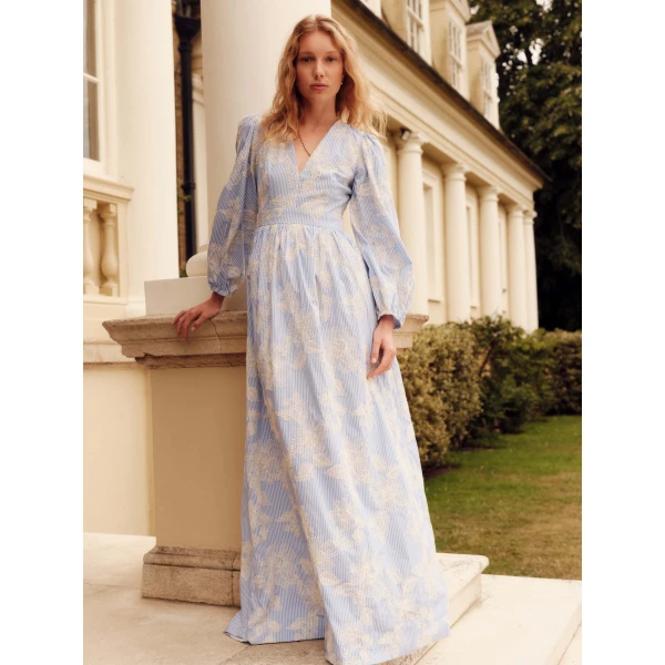 Markarian Millie Floral Embroidered Gown - Dresses - New York Luxury Occasion Wear at Luxury Shoes 