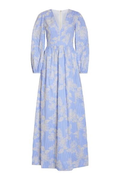 Markarian Millie Floral Embroidered Gown - Dresses - New York Luxury Occasion Wear at Luxury Shoes 