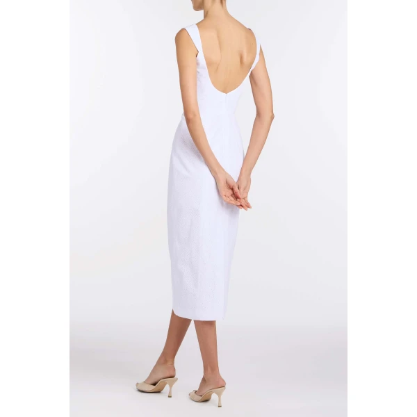 Markarian Numa Floral Eyelet Dress - Dresses - New York Luxury Occasion Wear at Luxury Shoes 