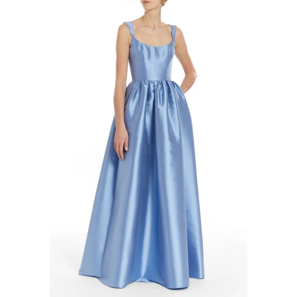 Markarian Tatiana Mikado Full Skirt Corset Gown - Dresses - New York Luxury Occasion Wear at Luxury Shoes 