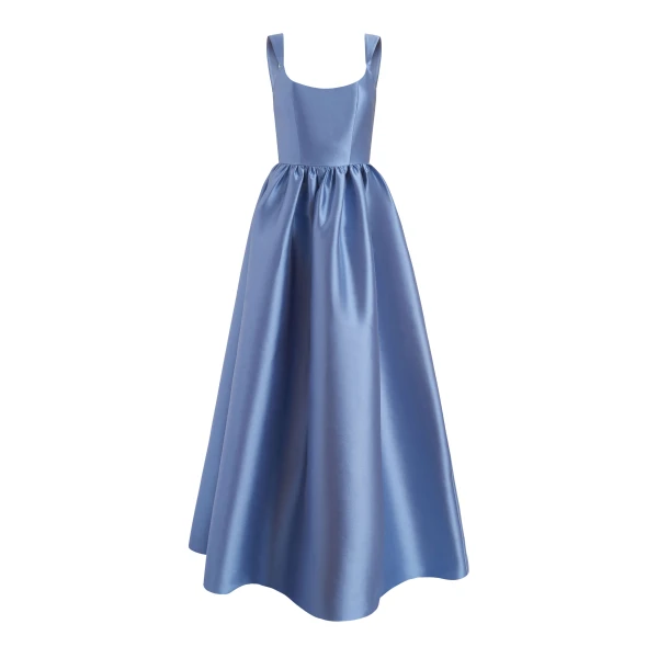 Markarian Tatiana Mikado Full Skirt Corset Gown - Dresses - New York Luxury Occasion Wear at Luxury Shoes 