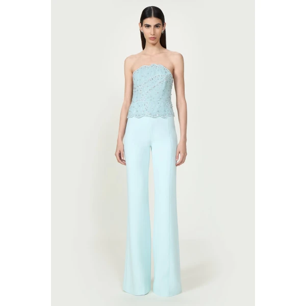 Costarellos Pants - Romantic Greek Lace - Shop at Luxury Shoes 