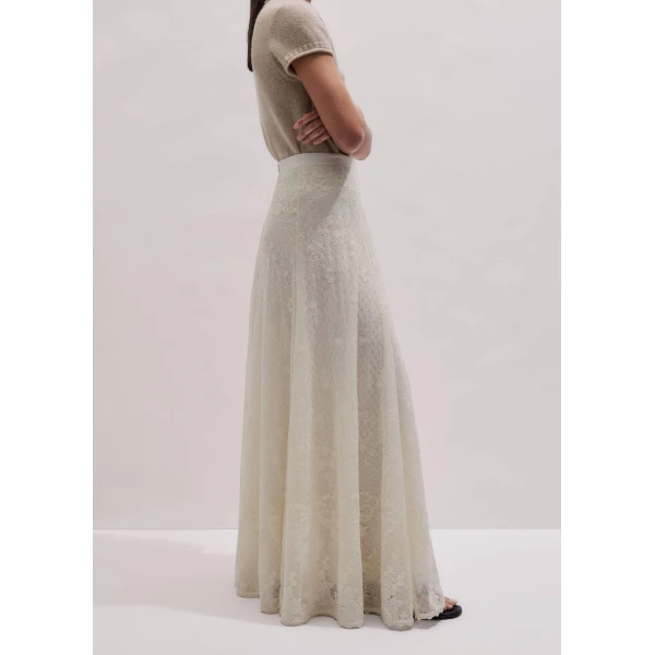 Embroidered Tulle – luxury British White in Me and Em exclusively at Luxury Shoes 