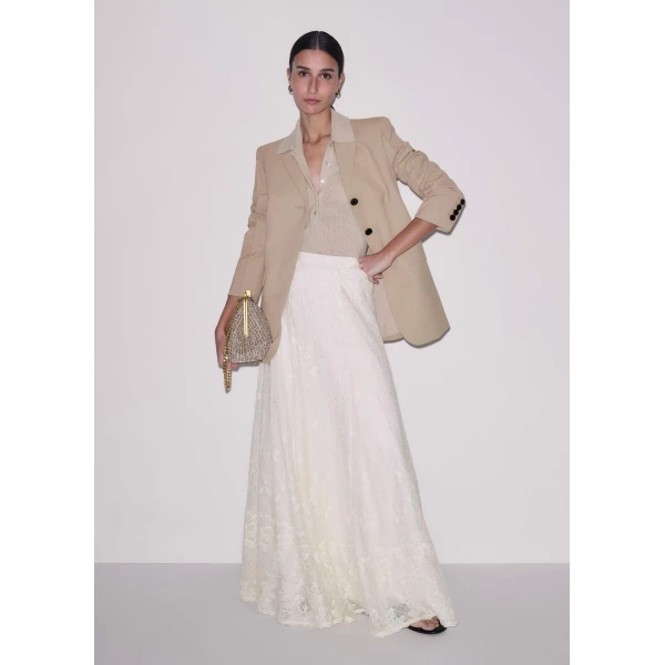 Embroidered Tulle – luxury British White in Me and Em exclusively at Luxury Shoes 