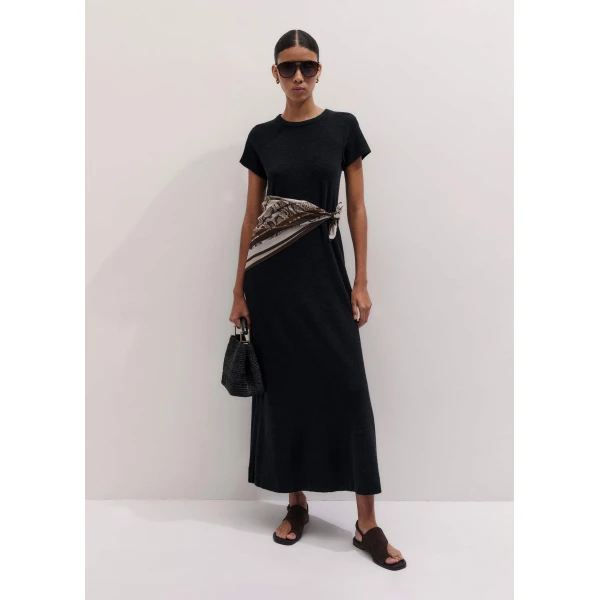 Bouclé Jersey – luxury British Black in Me and Em exclusively at Luxury Shoes 