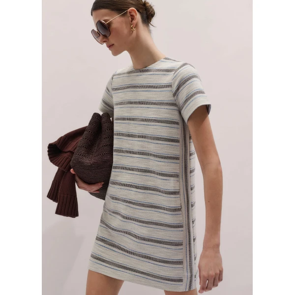 Textured Jersey – luxury British Multicolour in Me and Em exclusively at Luxury Shoes 