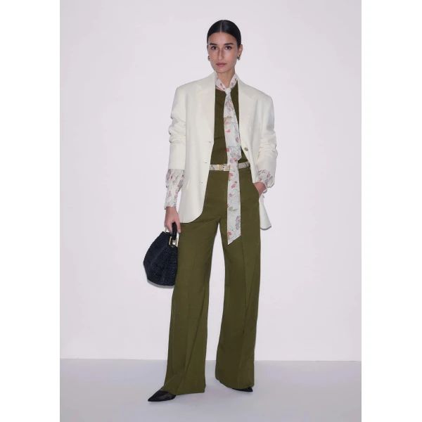 Cashmere – luxury British Green in Me and Em exclusively at Luxury Shoes 