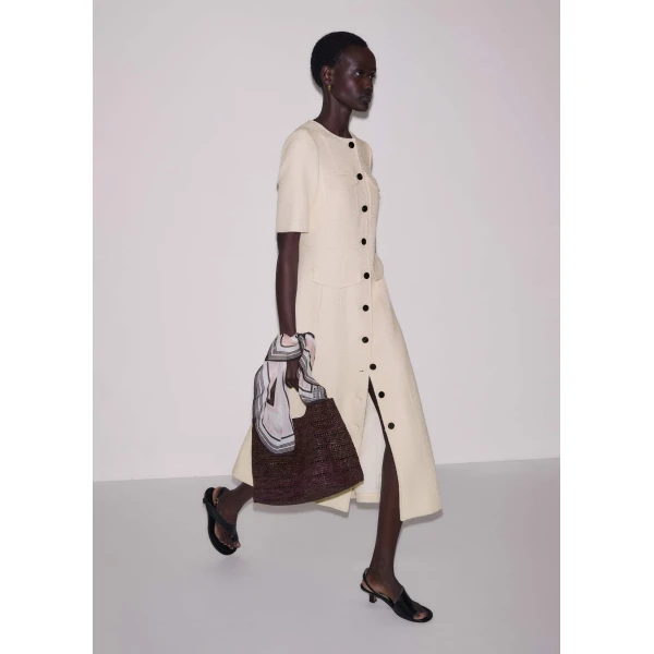 Textured Tweed – luxury British Ivory in Me and Em exclusively at Luxury Shoes 