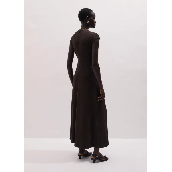 Me + Em Clever Pleat Maxi Dress