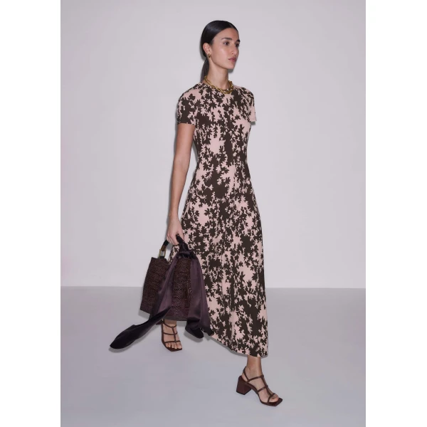 Crepe Jersey – luxury British Brown in Me and Em exclusively at Luxury Shoes 