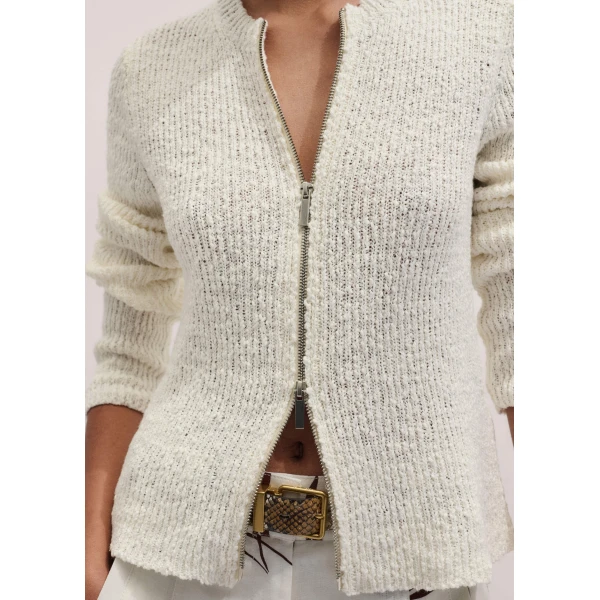 Me and Em Double Zip Cardigan