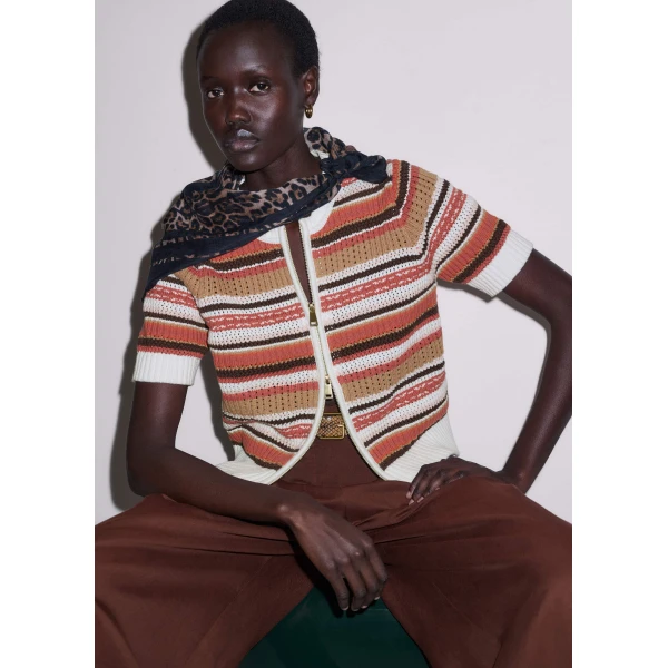 Cotton Knit – luxury British Multicolour in Me and Em exclusively at Luxury Shoes 