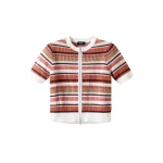 Me and Em Double Zip Knit Tee
