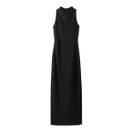 Me and Em Draped Full-Length Dress
Fluid Crepe Dress