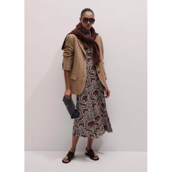 Stretch Jersey – luxury British Brown in Me and Em exclusively at Luxury Shoes 
