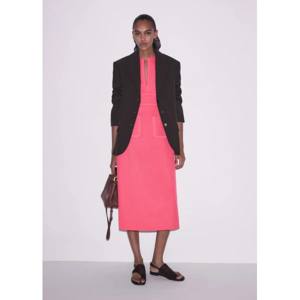 Textured Tweed – luxury British Pink in Me and Em exclusively at Luxury Shoes 