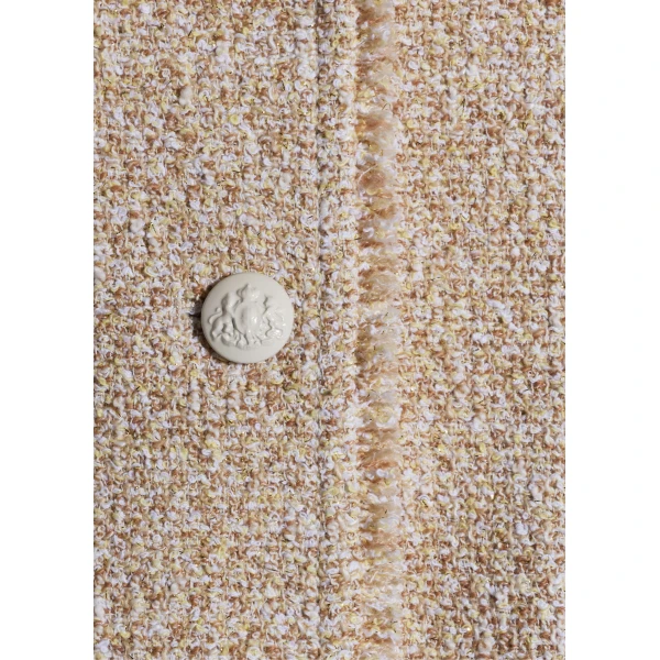 Italian Tweed – luxury British Beige in Me and Em exclusively at Luxury Shoes 