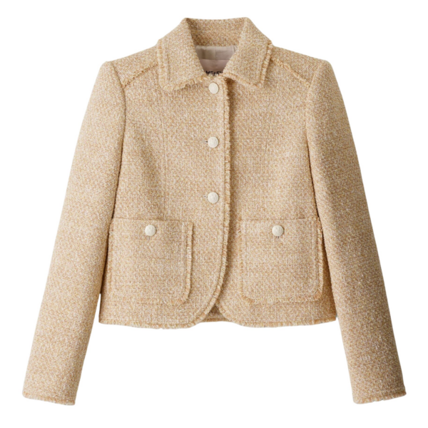 Me and Em Fringed Short Jacket
Italian Tweed