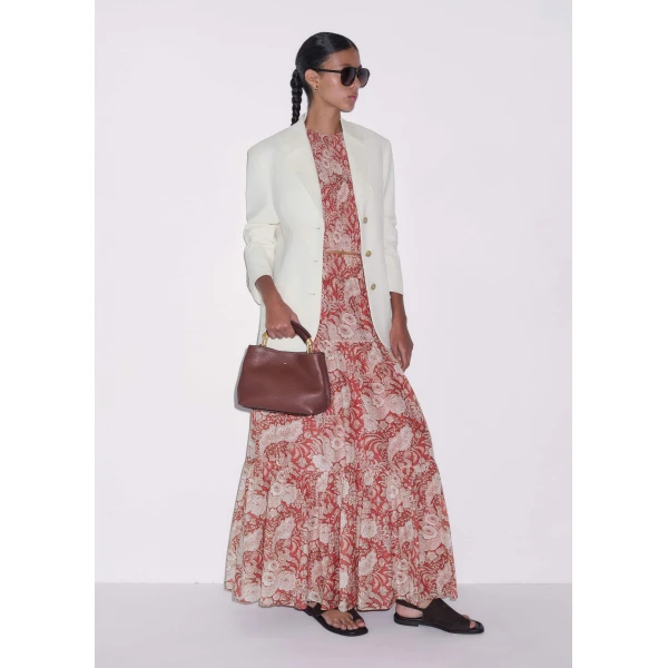 Silk + Cotton – luxury British Multicolour in Me and Em exclusively at Luxury Shoes 