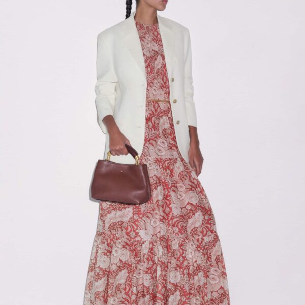 Me and Em Full-Length Skirt
Silk + Cotton Skirt, view 4