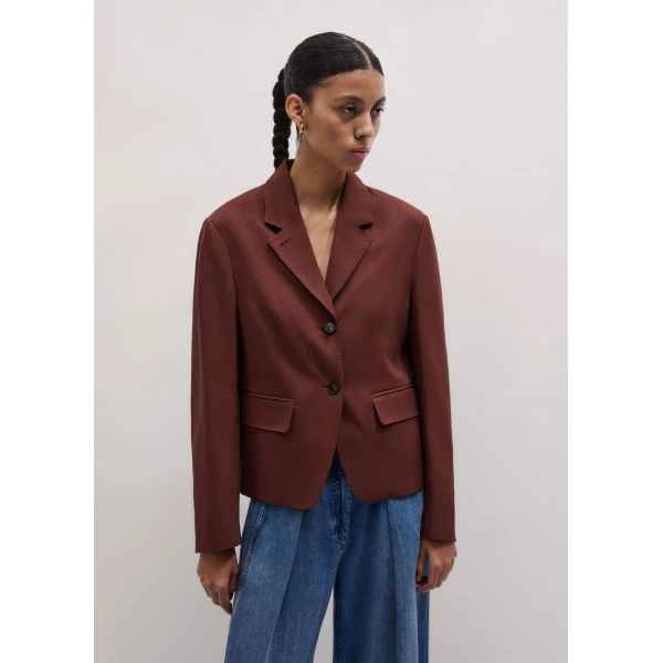 Me + Em Icon Oversized Short Blazer