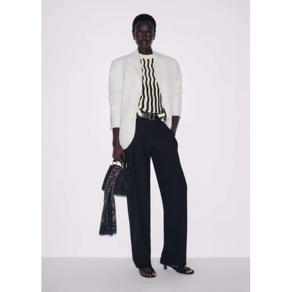 Pointelle Cotton – luxury British Multicolour in Me and Em exclusively at Luxury Shoes 