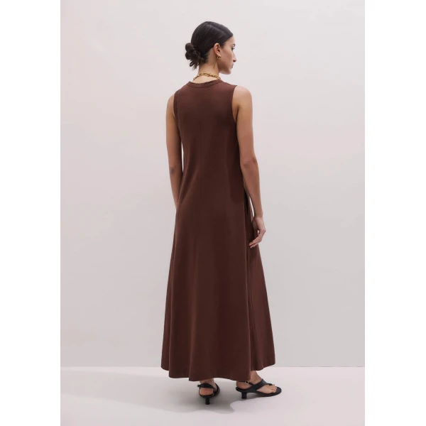 Slub Jersey – luxury British Brown in Me and Em exclusively at Luxury Shoes 