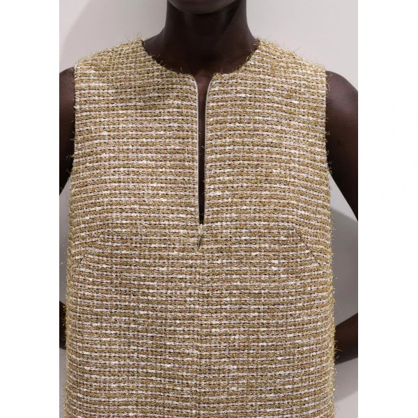 Me and Em Mini Metallic Dress