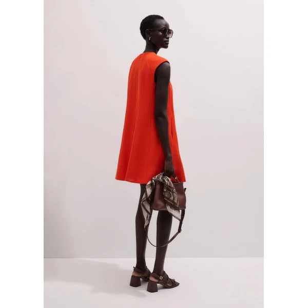 Italian Cotton – luxury British Orange in Me and Em exclusively at Luxury Shoes 