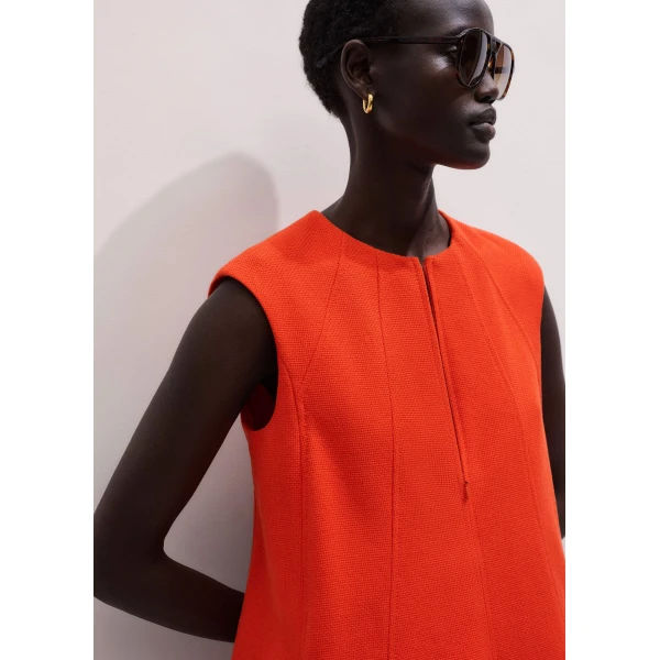 Italian Cotton – luxury British Orange in Me and Em exclusively at Luxury Shoes 