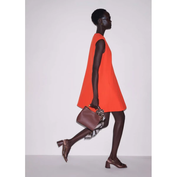 Italian Cotton – luxury British Orange in Me and Em exclusively at Luxury Shoes 
