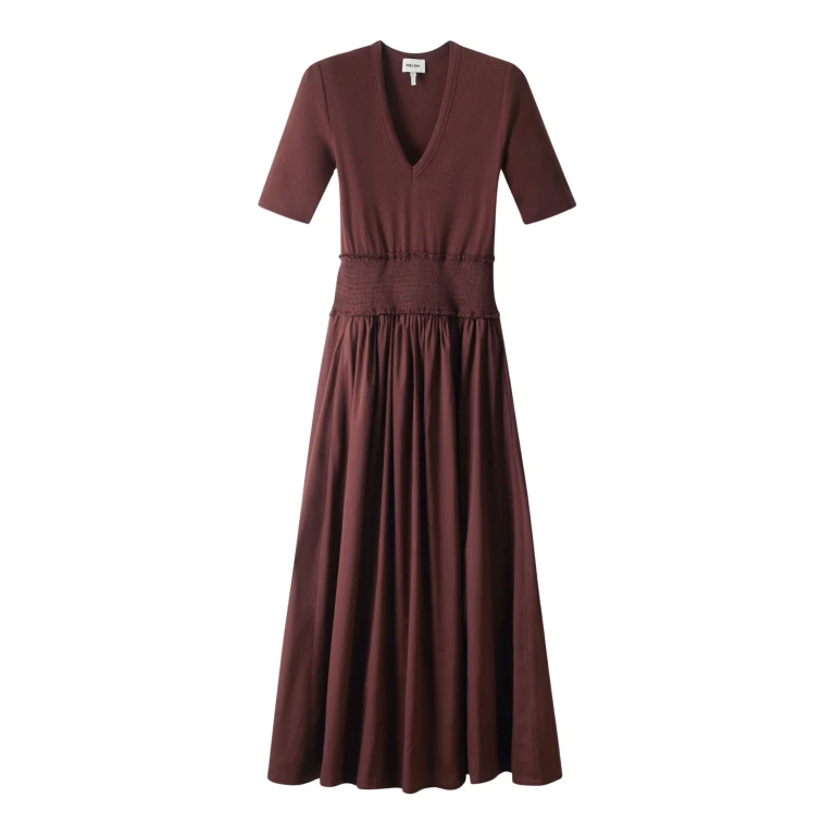 Me and Em Mixed Media Maxi Dress