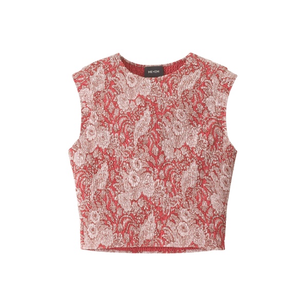 Me and Em Shirred Crop Top