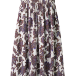 Me and Em Shirred Waist Maxi Skirt