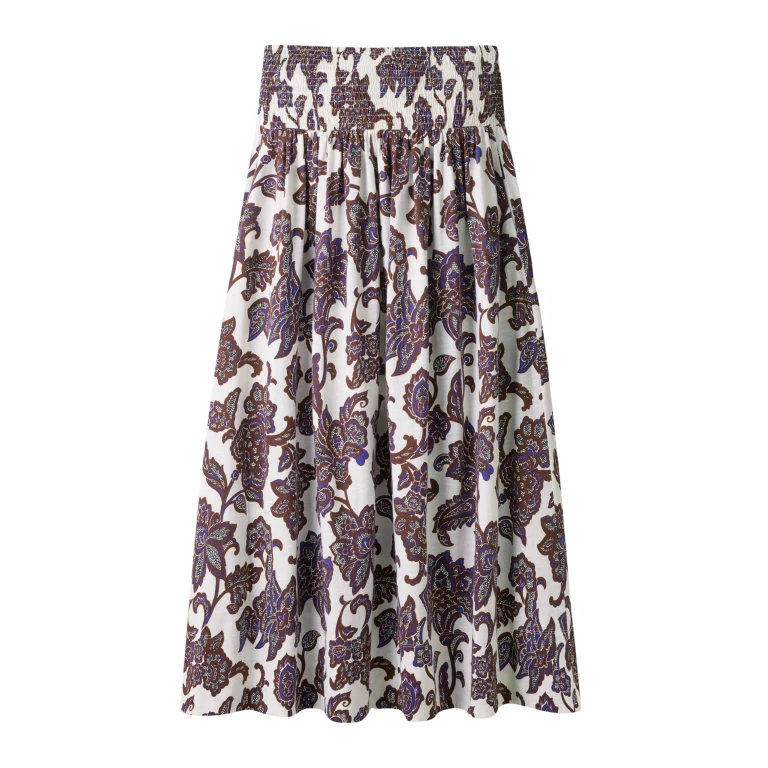 Me and Em Shirred Waist Maxi Skirt