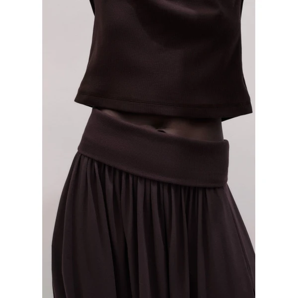 Me + Em Soft Sculpt Maxi Skirt