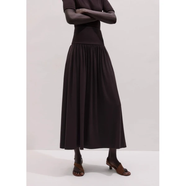 Stretch Jersey – luxury British Brown in Me and Em exclusively at Luxury Shoes 