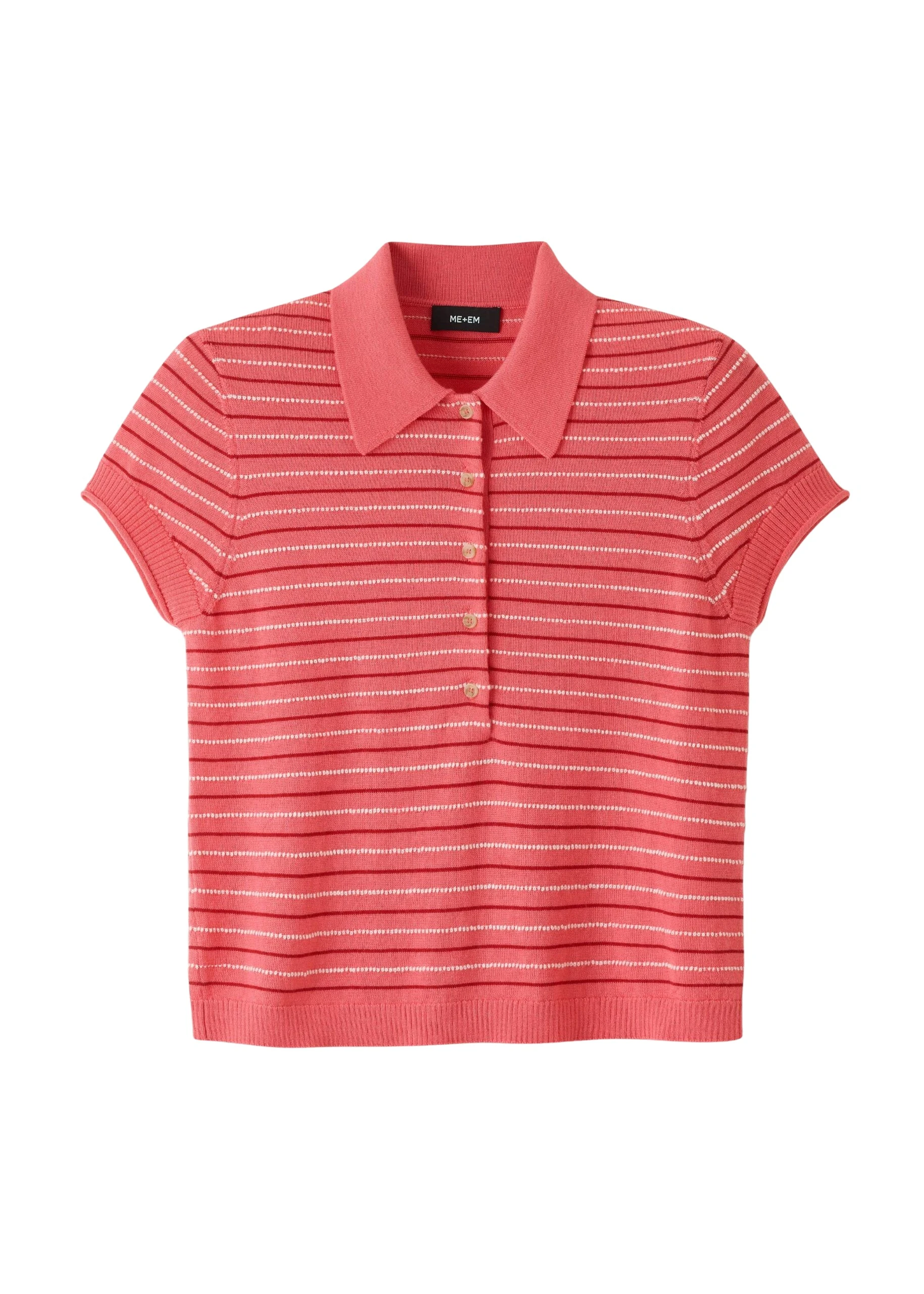 Me and Em Sporty Smart Polo Tee
Fine-Knit Merino Top
