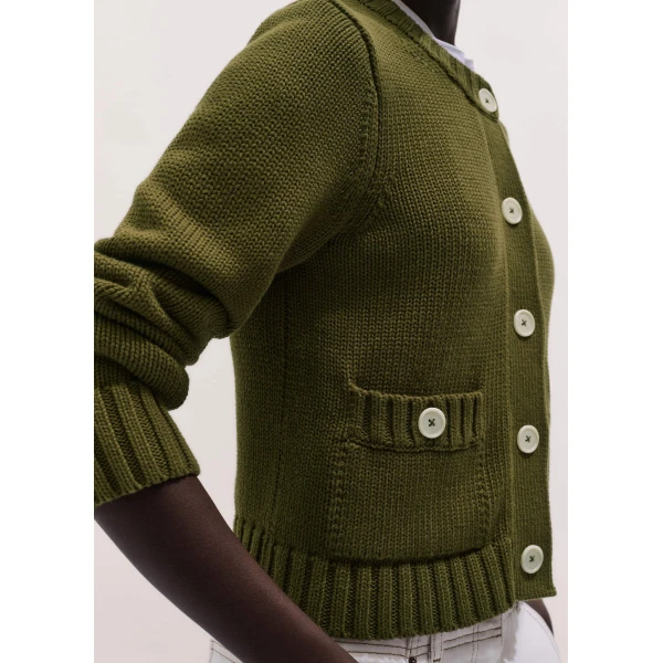 Me and Em Straight Crop Cardigan