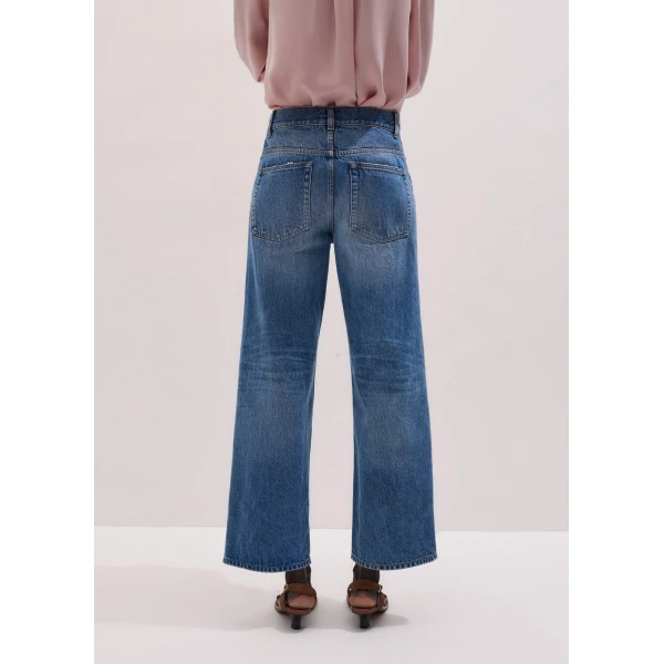 Midweight Denim – luxury British Blue in Me and Em exclusively at Luxury Shoes 