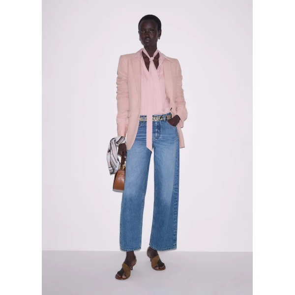 Me + Em Straight Crop Jean
