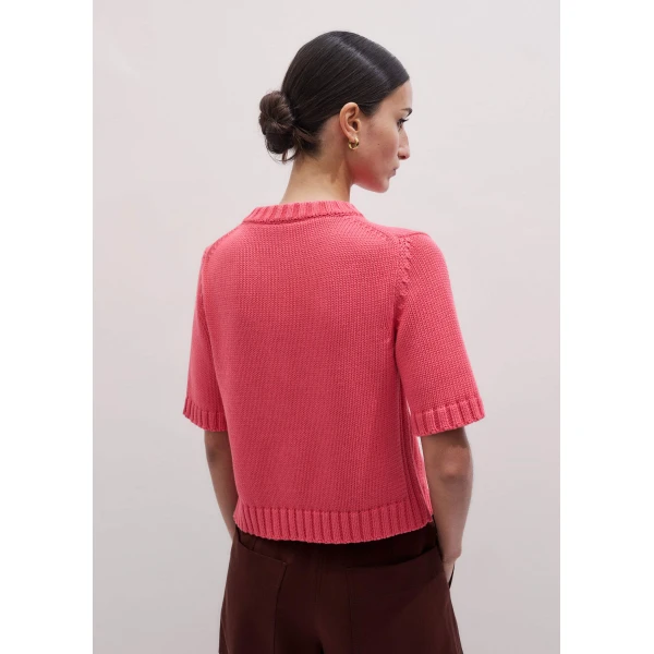 Me + Em Straight Knit Cardigan