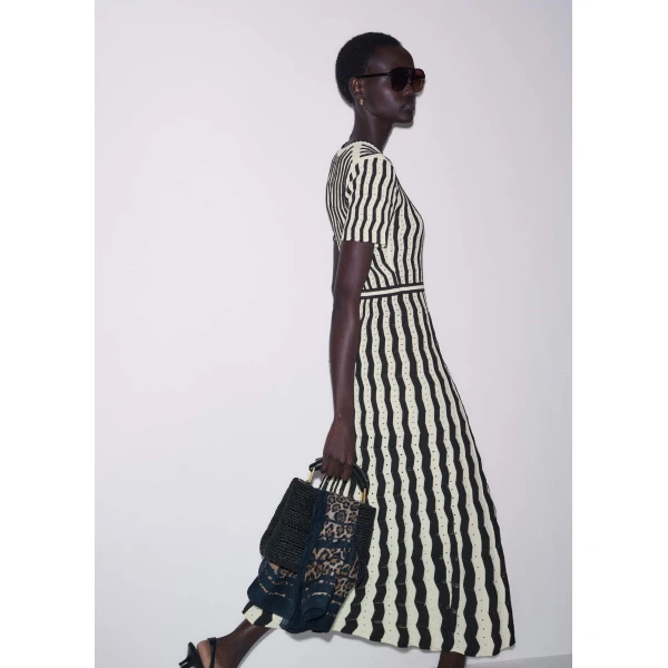 Pointelle Cotton – luxury British Ivory in Me and Em exclusively at Luxury Shoes 