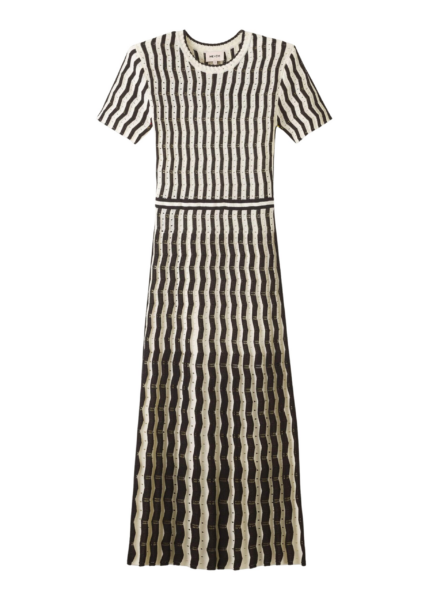 Me and Em Stripe Knit Maxi Dress