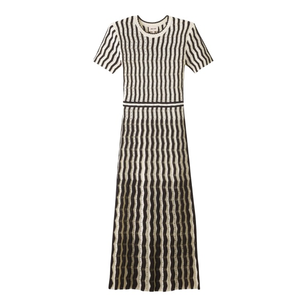 Me and Em Stripe Knit Maxi Dress
