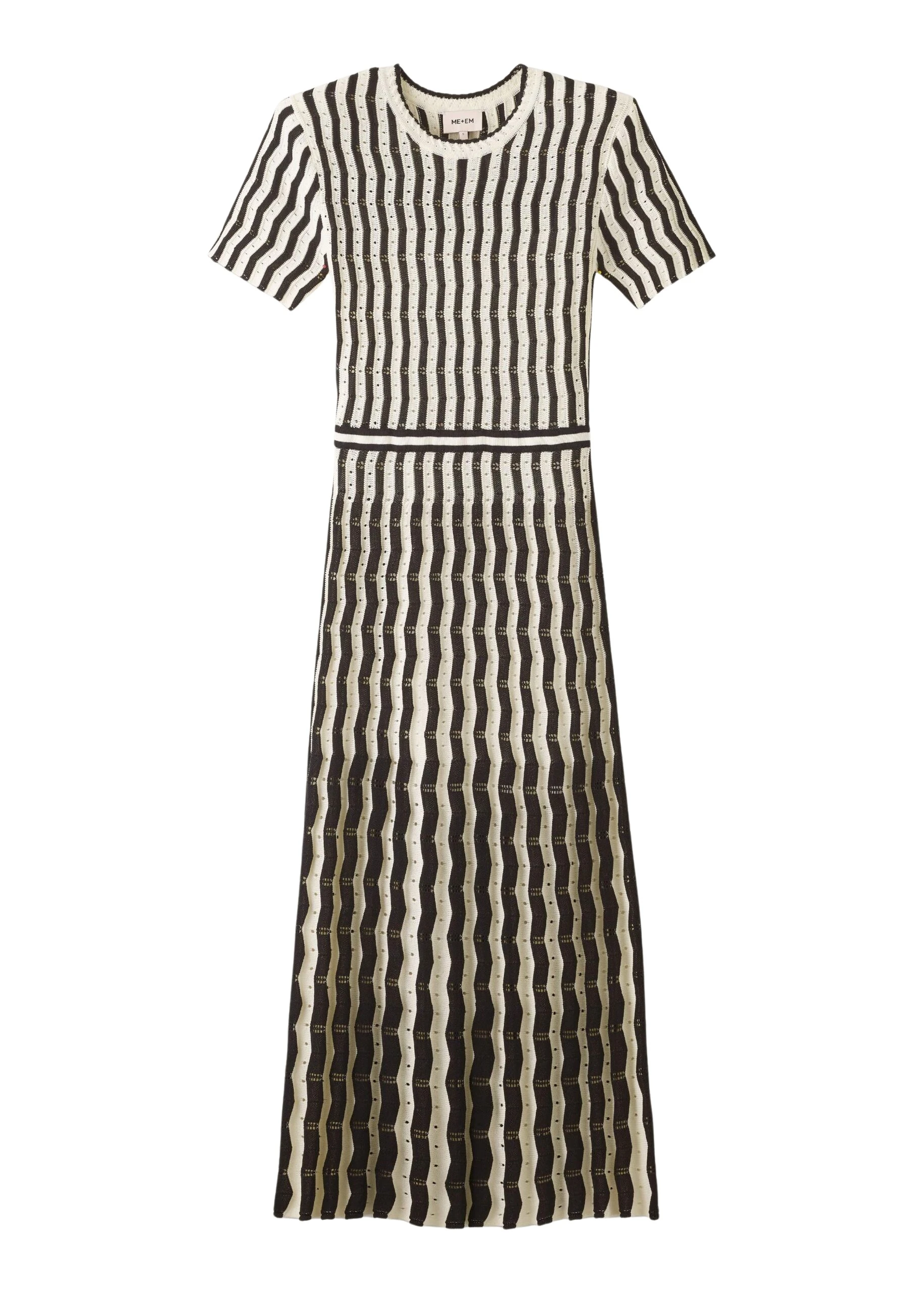 Me and Em Stripe Knit Maxi Dress
Pointelle Cotton