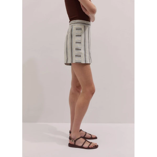 Textured Jersey – luxury British Multicolour in Me and Em exclusively at Luxury Shoes 