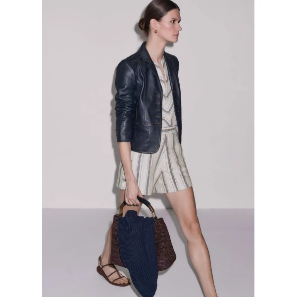 Textured Jersey – luxury British Multicolour in Me and Em exclusively at Luxury Shoes 