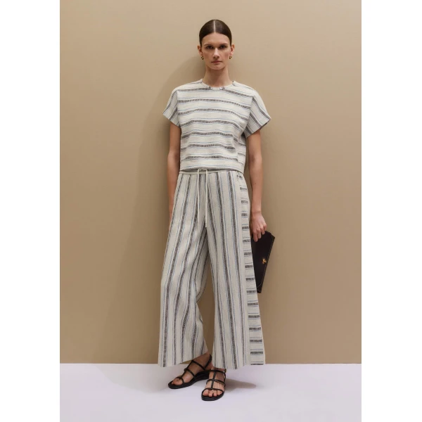 Textured Jersey – luxury British Multicolour in Me and Em exclusively at Luxury Shoes 